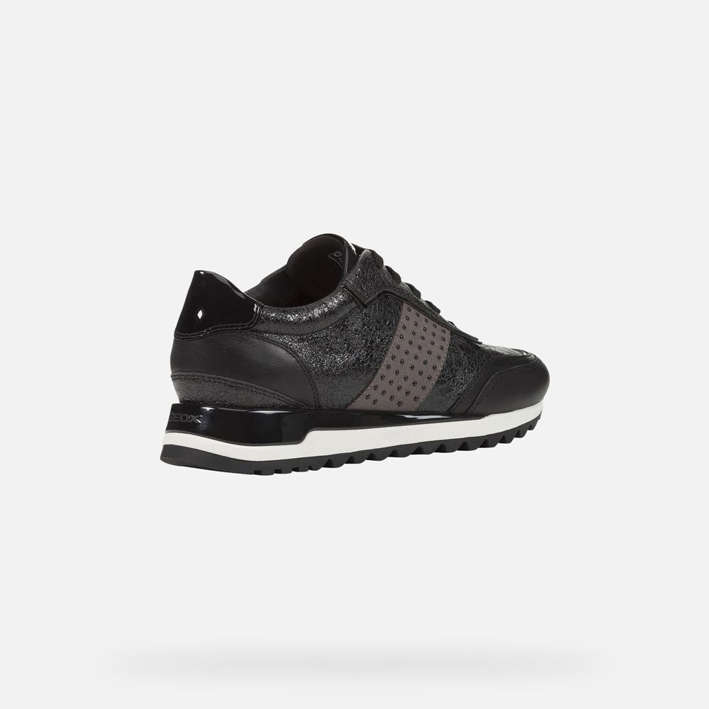 Geox Sneakers Black Tabelya - Geox Womens Shoes - DNQIPE310